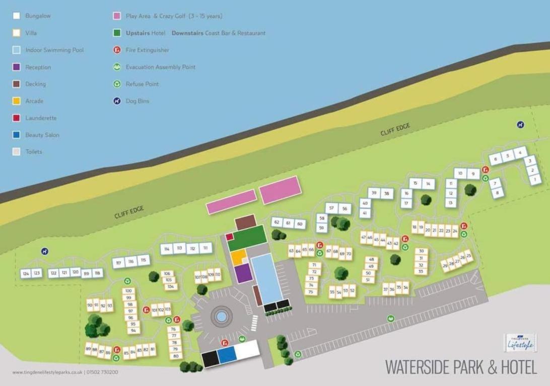 Villa Sea View 3-Bed Heated Pool Eat Bar Kids Park Lowestoft Eksteriør bilde
